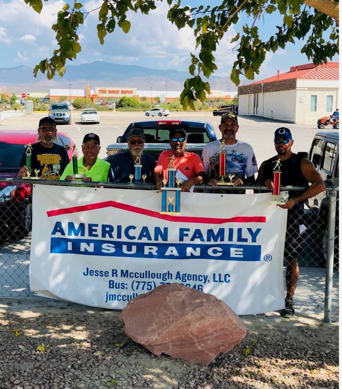 Courtesy Nevada State Horseshoe Pitching Association The winners from the Courtesy Nevada State ...