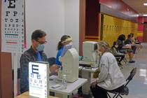 Robin Hebrock/Pahrump Valley Times The 6th Annual Pahrump Remote Area Medical Clinic was held o ...
