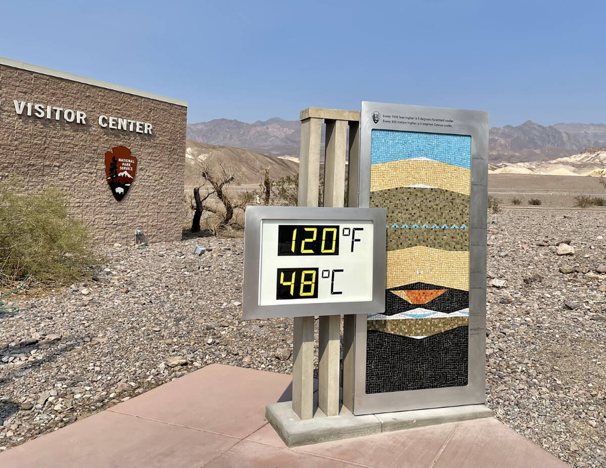Death Valley NPS The improvements to Death Valley's famous thermometer were made possible by do ...