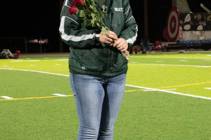 Richard Stephens/Special to the Pahrump Valley Times Pictured is Melody Koivu, grand marshal f ...