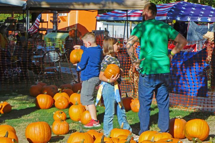 Robin Hebrock/Pahrump Valley Times PDOP's annual Pumpkin Days returned to Pahrump this past wee ...