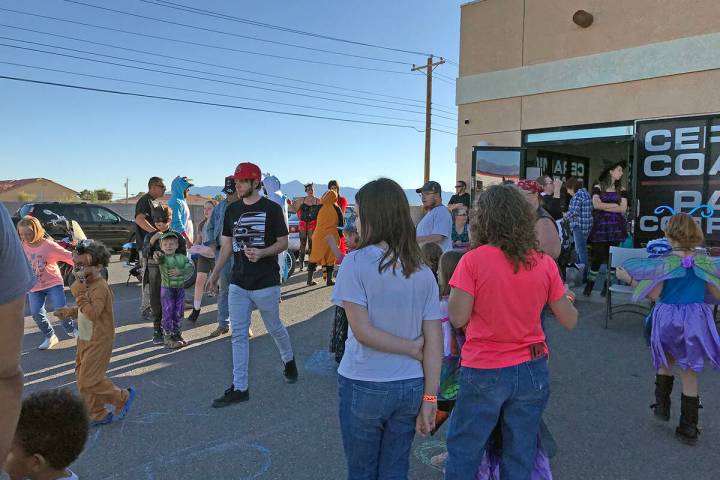 Robin Hebrock/Pahrump Valley Times The Halloween Costumes for Kids Drive was a big success and ...