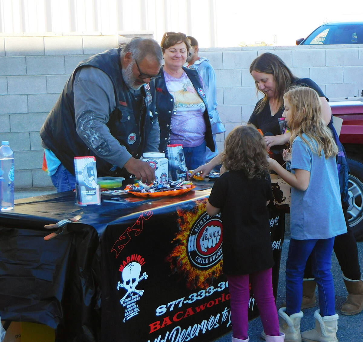 Robin Hebrock/Pahrump Valley Times Bikers Against Child Abuse, known more commonly as BACA, was ...