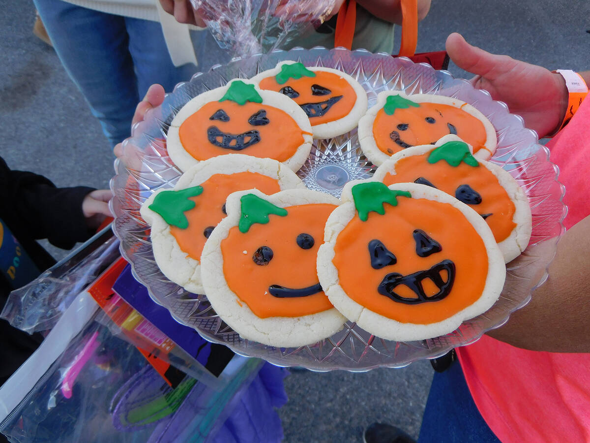 Robin Hebrock/Pahrump Valley Times Cleverly decorated cookies were another of the sweet treats ...