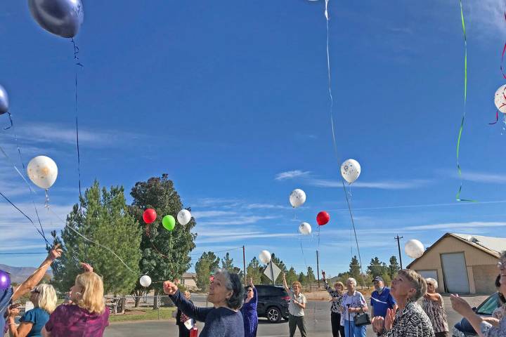 Special to the Pahrump Valley Times Snapped at the Oct. 30 Celebration of Life, this photo show ...