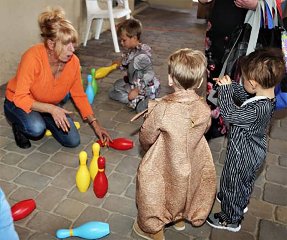 Randy Gulley/Pahrump Moose Lodge Aside from the "Trunk or Treat" outing, youngsters were treate ...