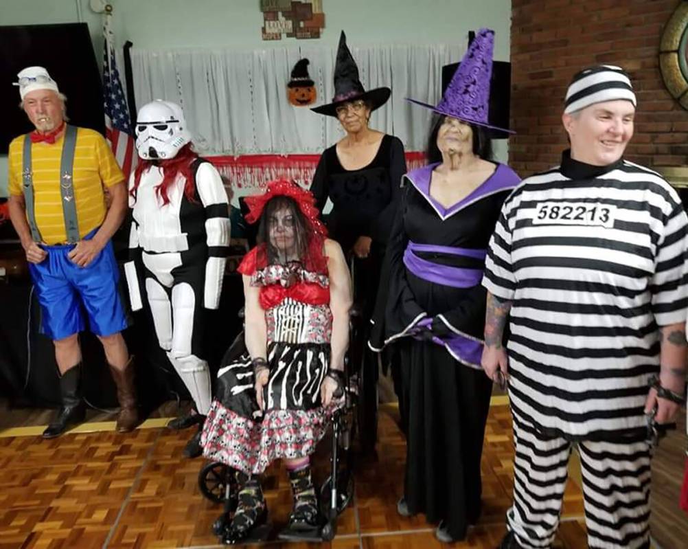 Nancy Fowler/Pahrump Senior Center The annual "Monster Mash" dinner, as always, featured the ev ...