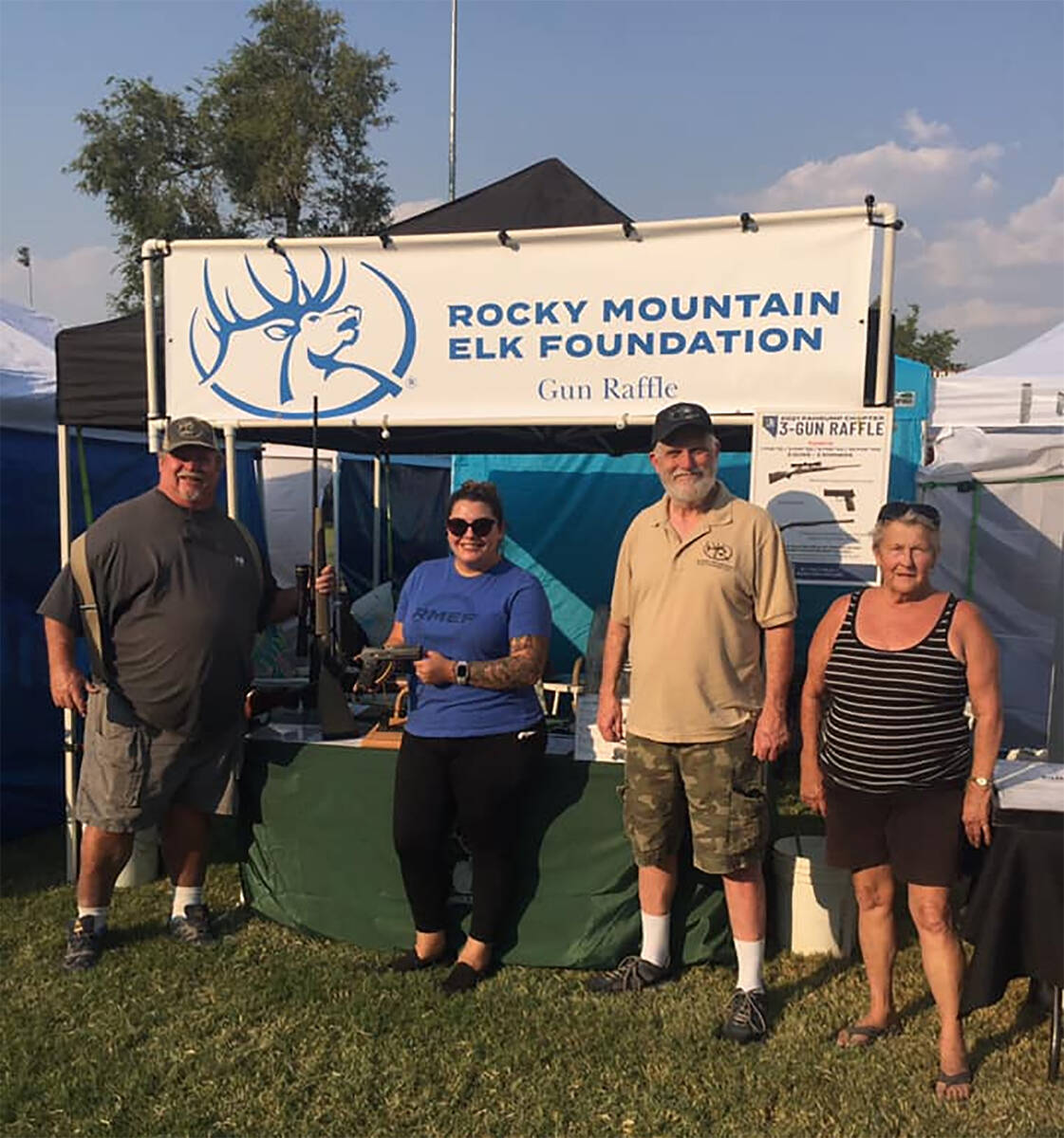 Rocky Mountain Elk Foundation Leadership and members of Pahrump Rocky Mountain Elk Foundation a ...