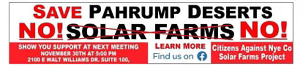 Special to the Pahrump Valley Times There will be a rally hosted on Saturday, Nov. 27 for those ...