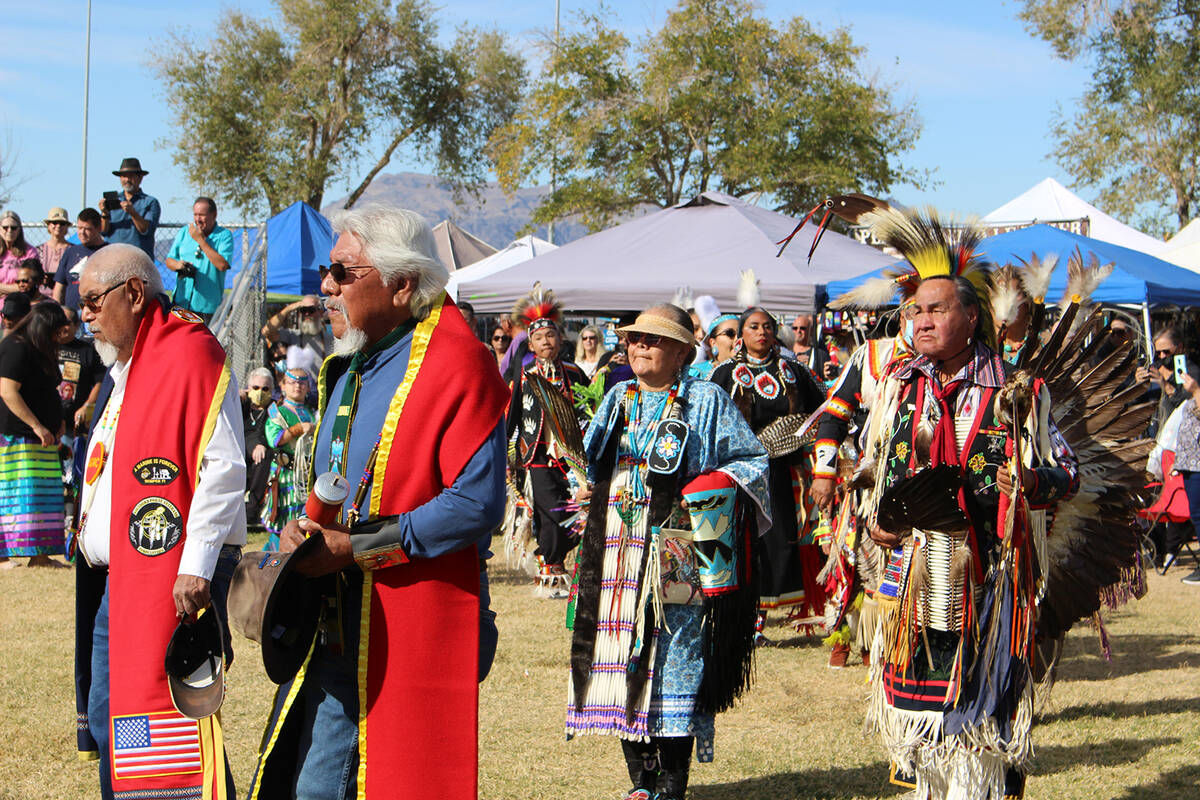 Robin Hebrock/Pahrump Valley Times The Pahrump Intertribal Social Powwow took place this past w ...