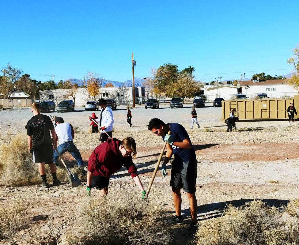 Special to the Pahrump Valley Times Due to the COVID-19 outbreak, regular maintenance at the Tr ...