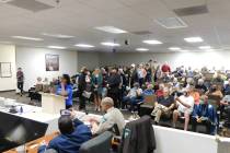 Robin Hebrock/Pahrump Valley Times This file photo shows the crowd of attendees at the Pahrump ...