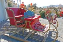 Robin Hebrock/Pahrump Valley Times The Ferris Family Christmas Land all started with the purcha ...