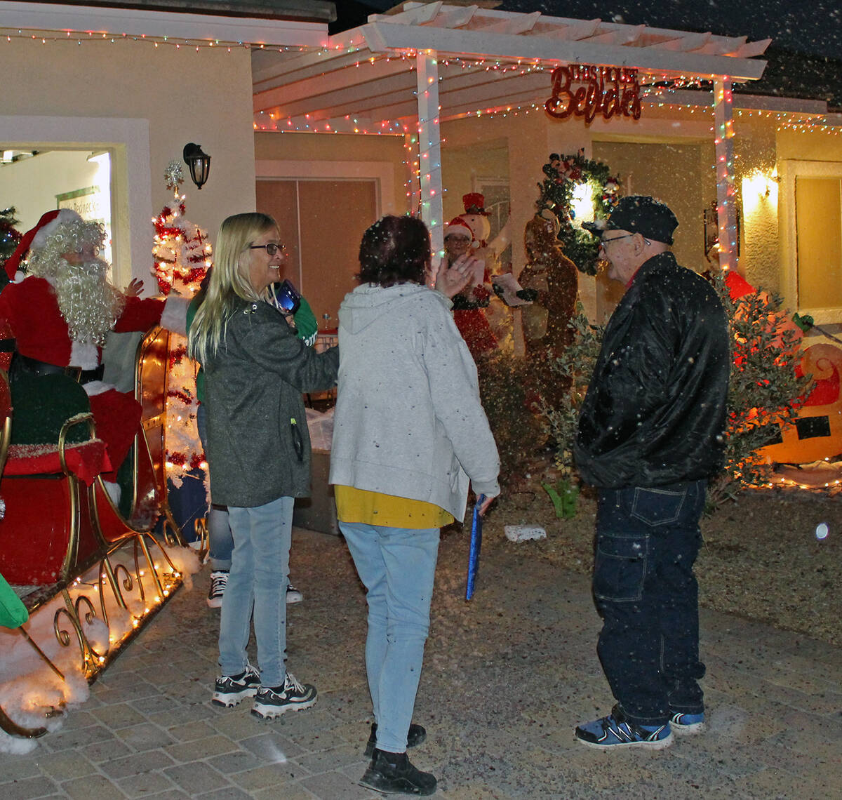 Robin Hebrock/Pahrump Valley Times Children were not the only ones reveling in all of the holid ...