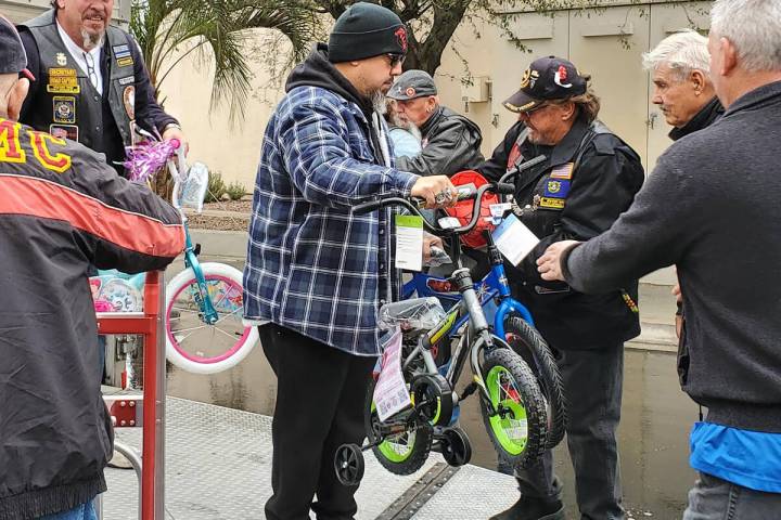 Special to the Pahrump Valley Times The Veterans of Foreign Wars Post #10054 and its VFW Riders ...