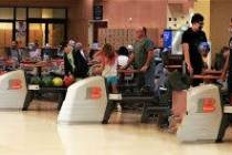 Special to the Pahrump Valley Times Youth bowlers participating in a league event during the 20 ...