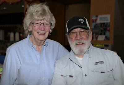 Randy Gulley/Pahrump Valley Times Tim and Cathy Kurdupski, husband and wife duo from Reno, at t ...
