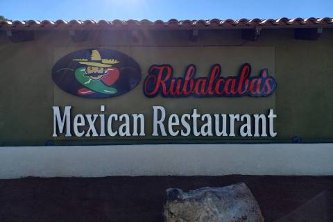 Selwyn Harris/Pahrump Valley Times Formerly on Dahlia Street, Rubalcaba's Mexican Restaurant ha ...