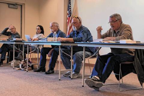 Brent Schanding/Pahrump Valley Times Pahrump library trustees on Monday admitted they broke the ...