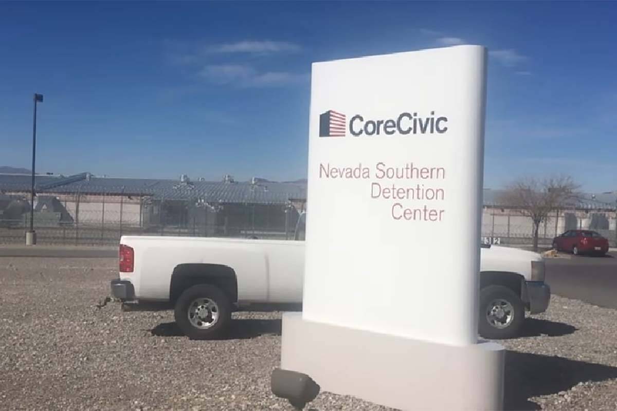 Federal and local officials are investigating the death of an inmate at the CoreCivic Nevada So ...