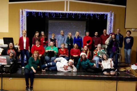 Special to the Pahrump Valley Times Pahrump Community Choir's 2021 Holiday Talent Show showcase ...