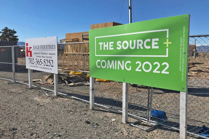 Robin Hebrock/Pahrump Valley Times Nevada Organic Remedies is working to build what will be the ...