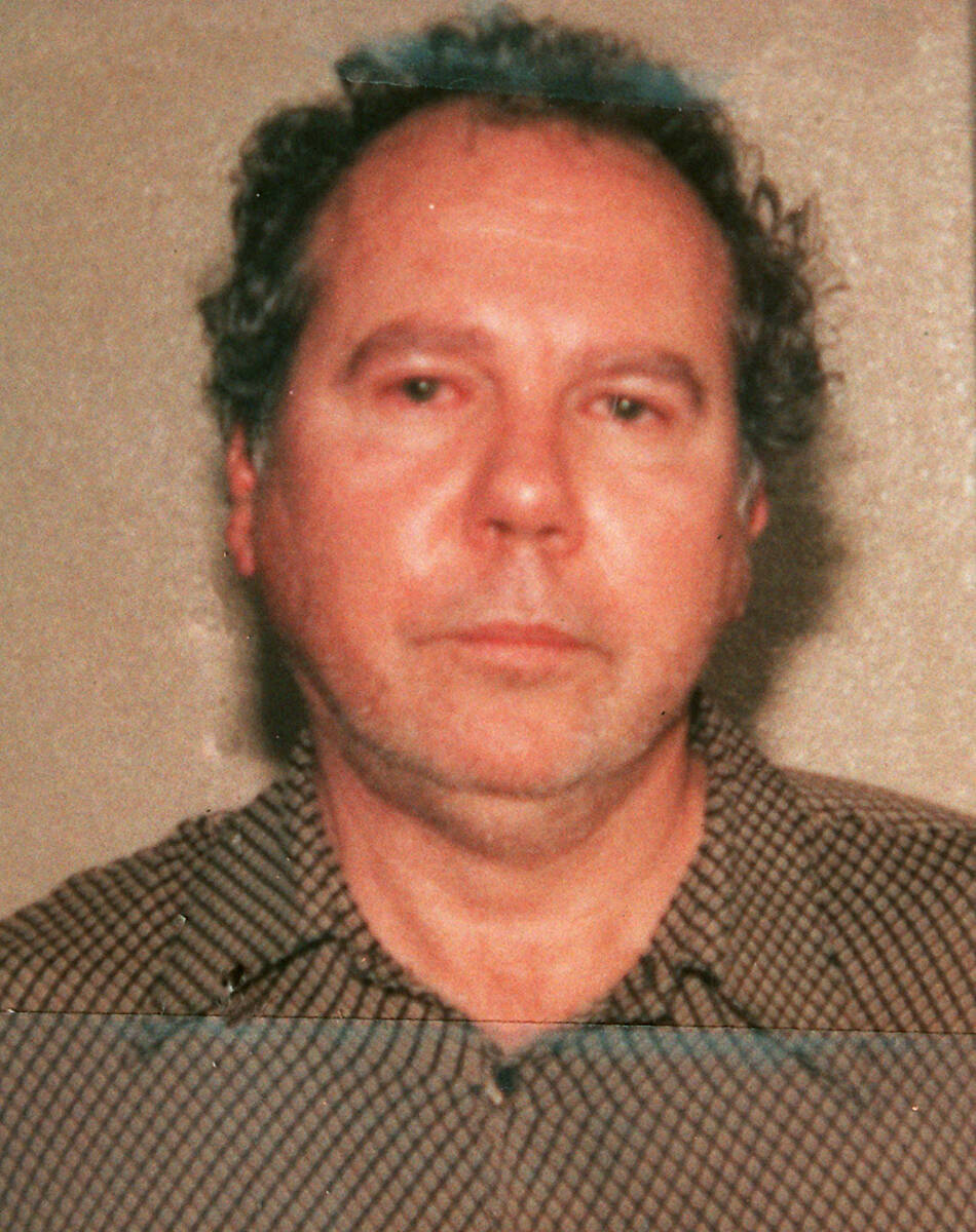 An August, 13 1997 police mugshot of Horseshoe Club executive Ted Binion. News; 8-13-97 ...