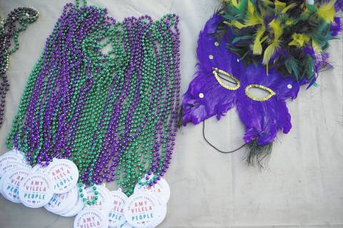 Create a Mardi Gras mask on Saturday, Feb. 12 at the Pahrump Senior Center, 1370 W. Basin Ave. ...