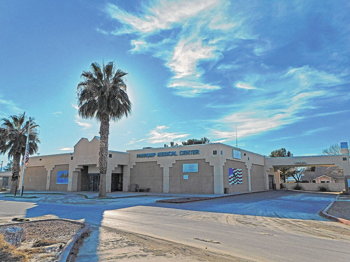 The Pahrump Medical Center will be sold at public auction on May 17, 2022. Minimum bids start a ...