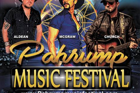 Vegas McGraw, a Tim McGraw look-alike will be one of the headliners at this year's Pahrump Musi ...