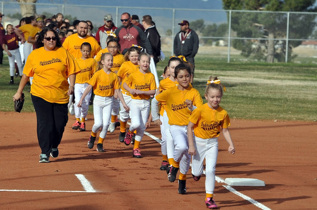 The Pahrump Youth Softball Association will be celebrating their opening day of the season on S ...