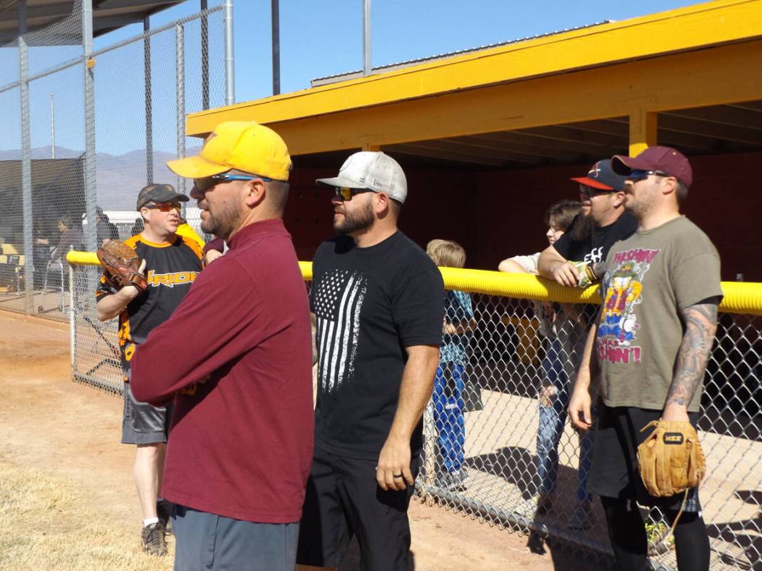 Horace Langford Jr. /Pahrump Valley Times From left to right, Class of 1990 Keith Baltutat, Cla ...