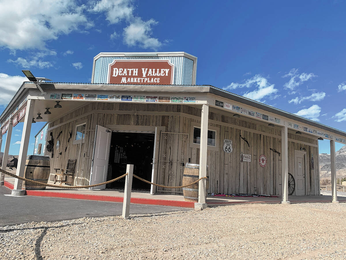 Death Valley Marketplace opened at 3280 W. Bell Vista Ave. in October 2021 and serves a number ...