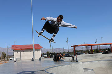 Justin Leavitt Memorial Skatepark plays host to the $200 Best-Trick Contest beginning at 2:30 p ...