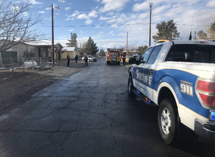 Pahrump Valley Fire & Rescue crews responded to reports of a fire that broke out just before 7: ...