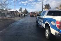 Pahrump Valley Fire & Rescue crews responded to reports of a fire that broke out just before 7: ...