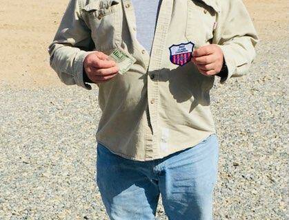 Special to the Pahrump Valley Times Dave Barefield of Pahrump poses with his B class champion ...