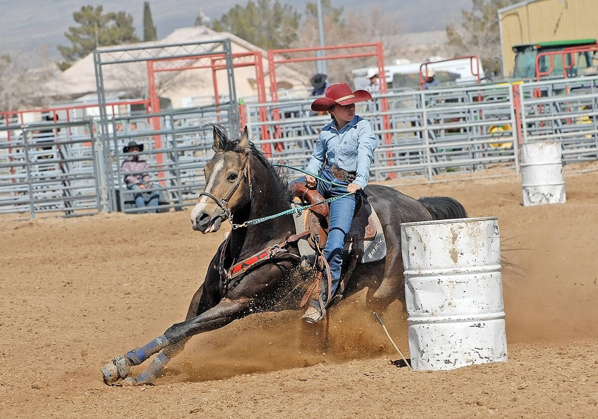 Horace Langford Jr./Pahrump Valley Times The State High School Rodeo Association returned last ...