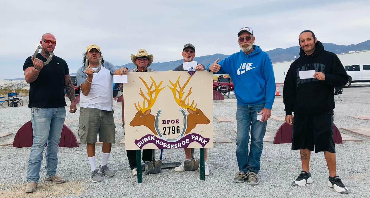 Special to Pahrump Valley Times From left to right: Rob Foster, DJ Zuloaga, Chuck Smith, Mark ...