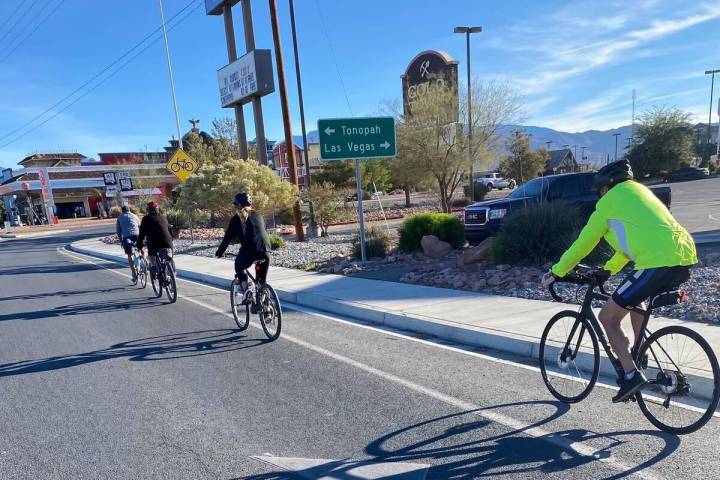 Pahrump Valley Cyclists, the new bicycling group based in Pahrump, invites you to take a spin w ...