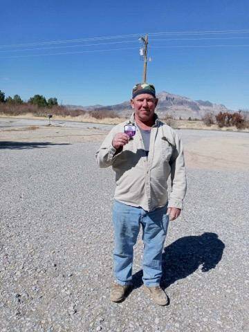 Special to the Pahrump Valley Times Dave Barefield holding his class champion patch after winni ...