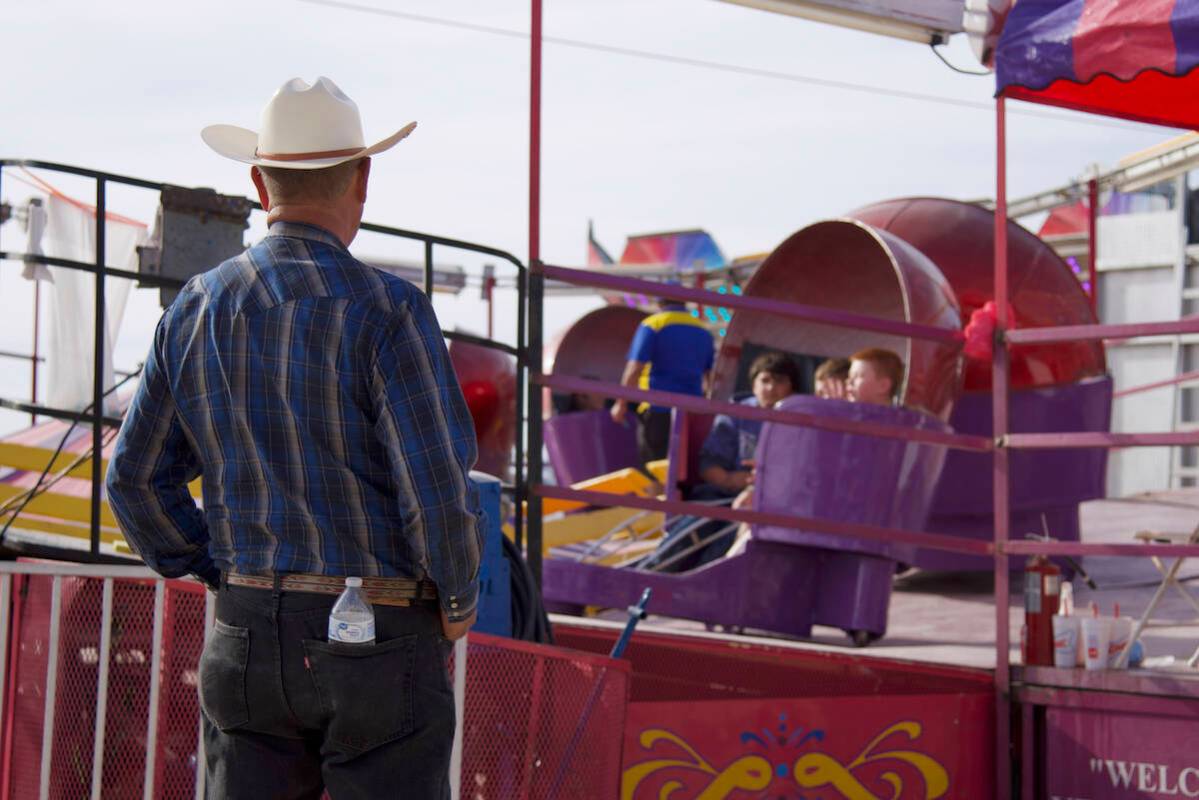 Jimmy Romo/Special to the Pahrump Valley Times The carnival at the festival was the first carni ...