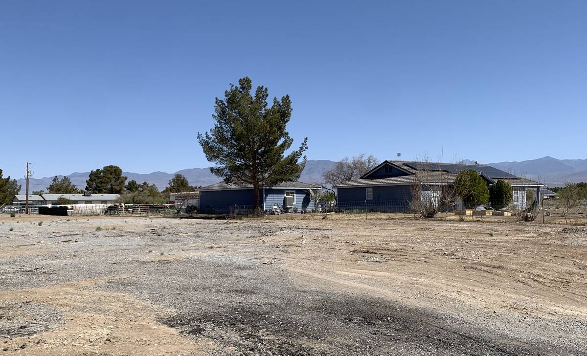 Sixteen neighbors who live near the property at 1130 China Street in Pahrump sent a letter to t ...