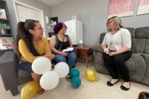 Faye Burdzinski/Pahrump Valley Times Woman-Owned Woman-Led Pahrump recently conducted a ceremon ...