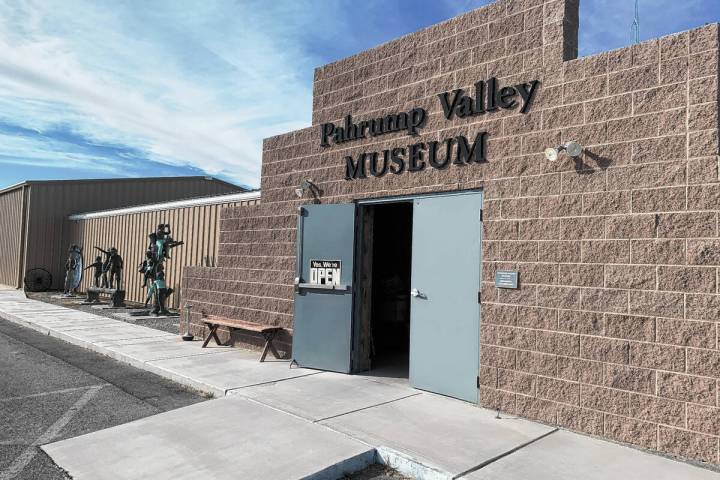 (Brent Schanding/Pahrump Valley Times) The Pahrump Valley Museum has a 30th anniversary celebra ...