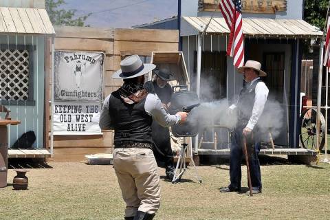 Horace Langford Jr./Pahrump Valley Times The Wild West Extravaganza was held May 6-8 at Petrac ...