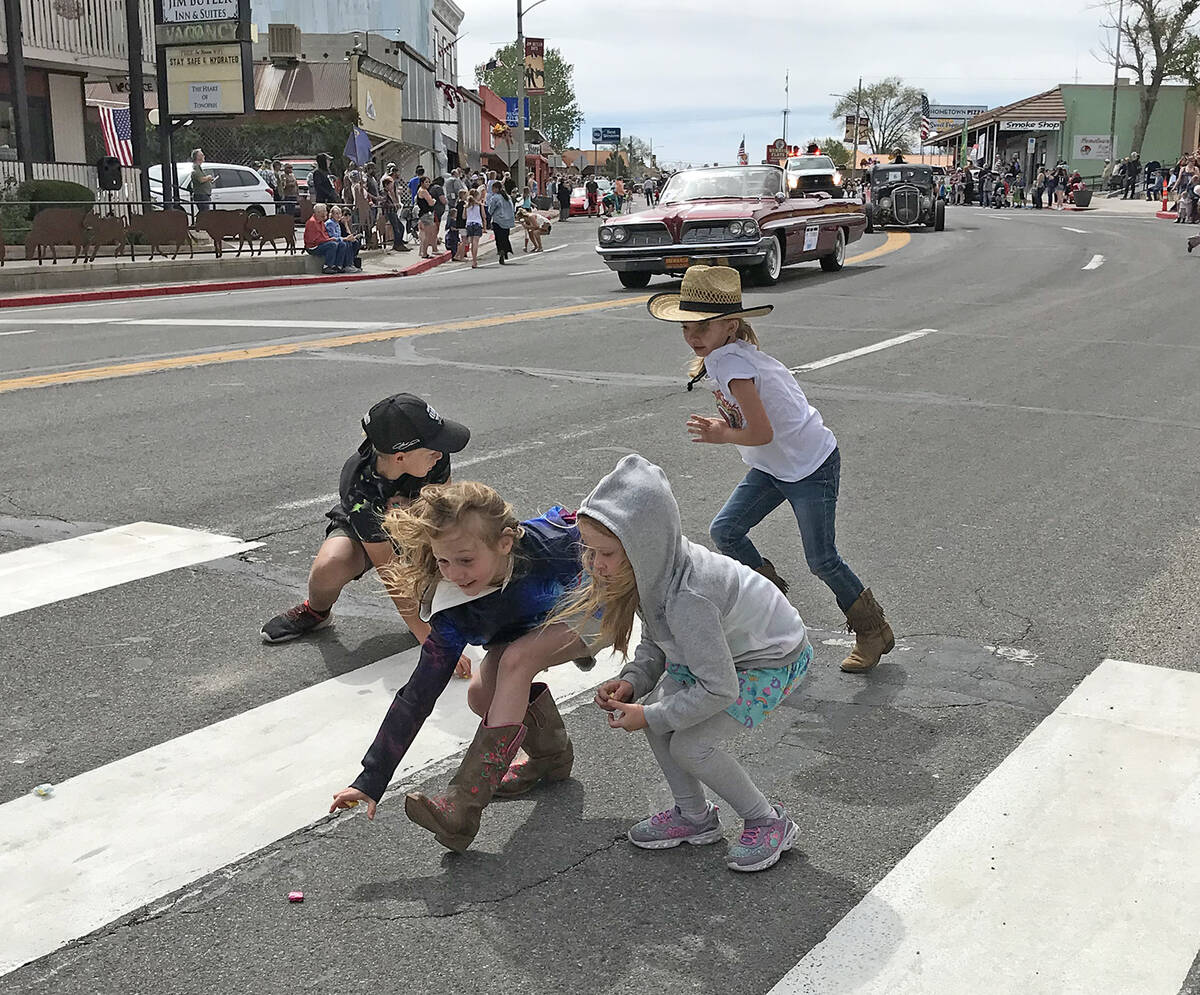 Robin Hebrock/Pahrump Valley Times The 51st Annual Jim Butler Days celebration in Tonopah attra ...