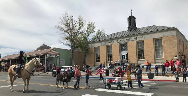 Robin Hebrock/Pahrump Valley Times The Jim Butler Days Parade made its way down Main Street in ...