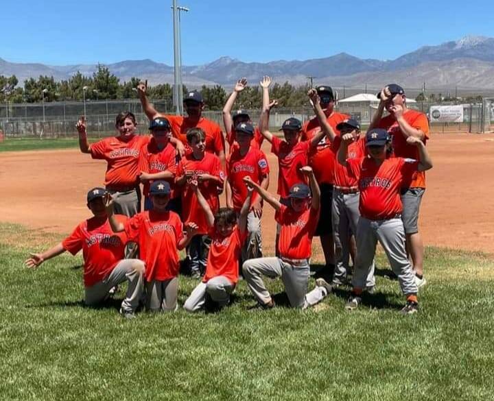 Special to the Pahrump Valley Times The Astros took home the Pahrump Valley Little League Major ...