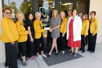Robin Hebrock/Pahrump Valley Times Nevada Silver Tappers and Ms. Senior Golden Years Founder B. ...